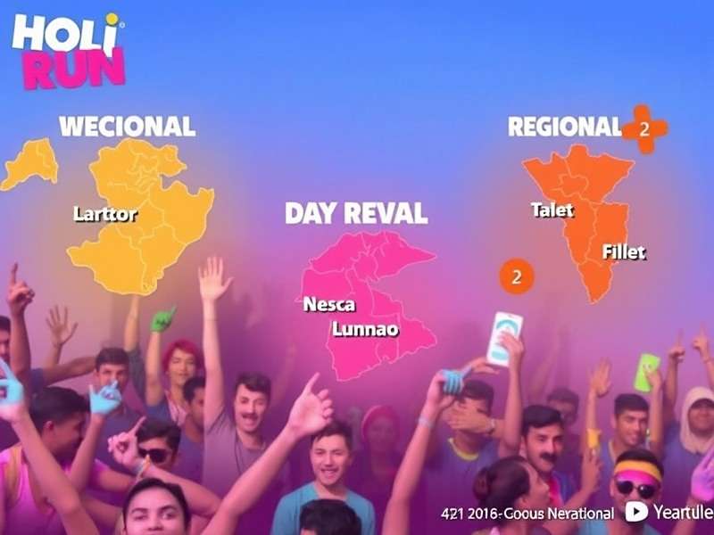 Holi Glory Run Regional Variations